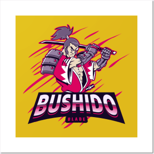 Bushido Blade Samurai Warrior Posters and Art